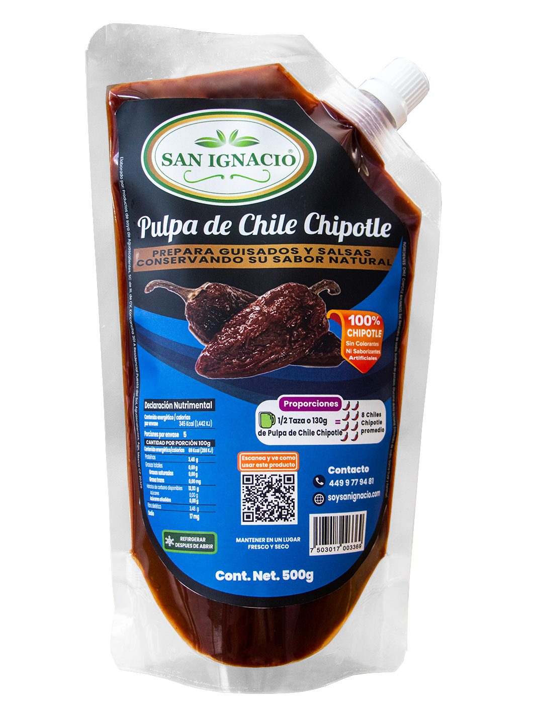 Pulpa de Chile Chipotle
